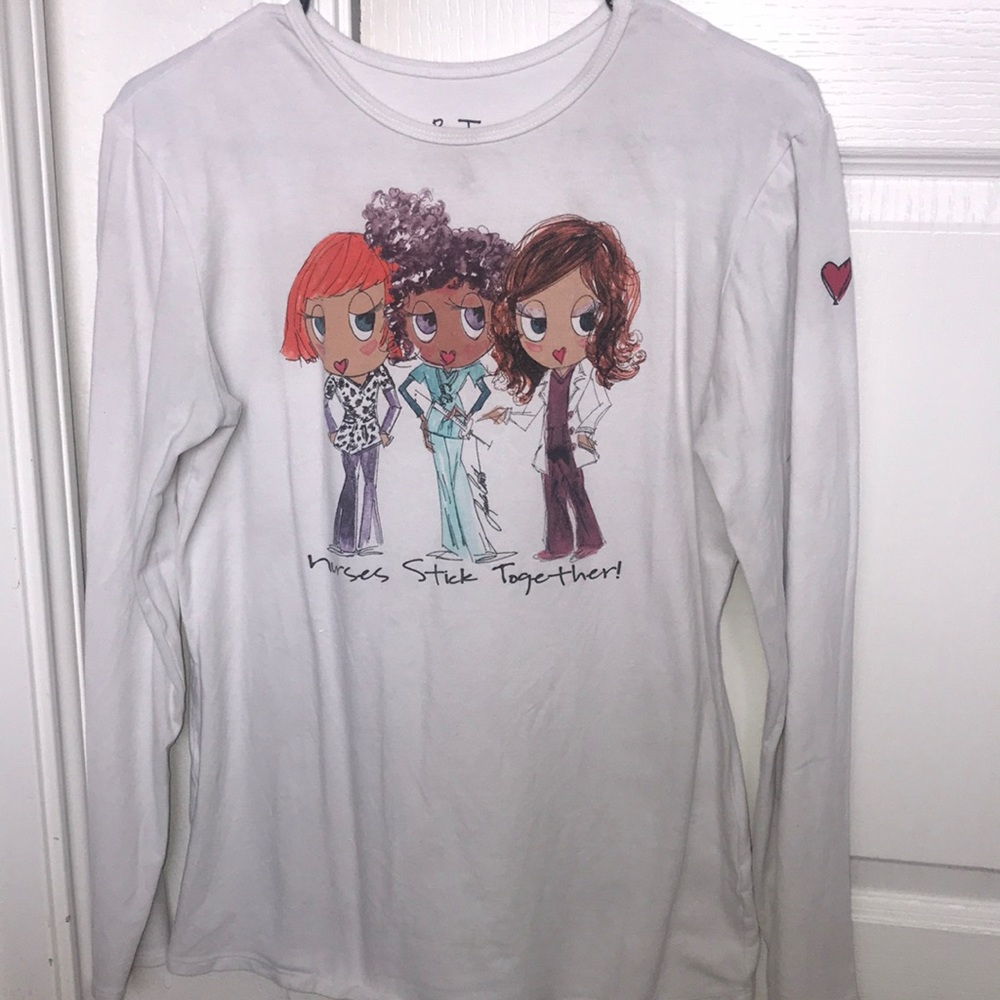 Long Sleeve “Nurses Stick Together” Top